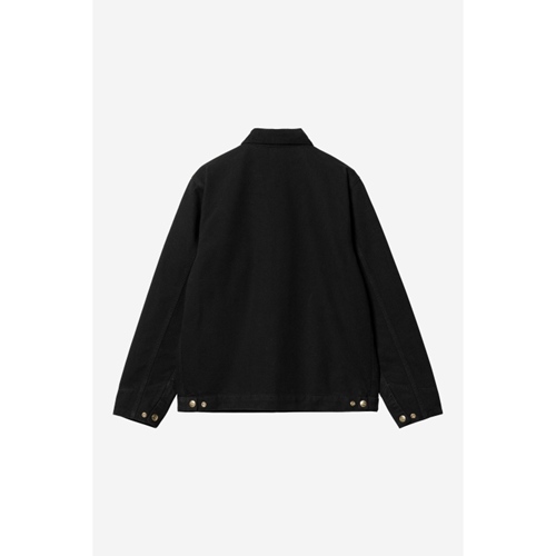 Detroit Jacket Black Black Rinsed