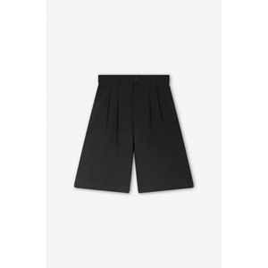 Berm. Wide Legs Pinzas Black