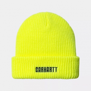 Industry Beanie Lumo Yellow Black