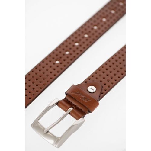 Punched Belt Brown