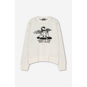 Sweater Angel Punk Ivory