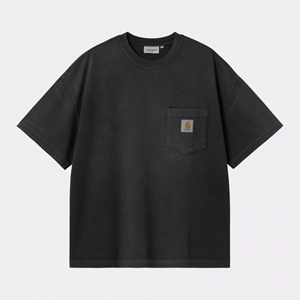 S/S Hudson Pocket T-Shirt Black Chalk Wa