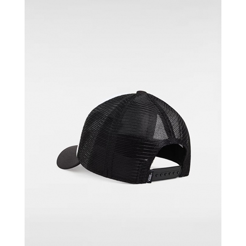 Classic Patch Curved Bill Black White