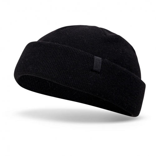 Super Short Beanie Black