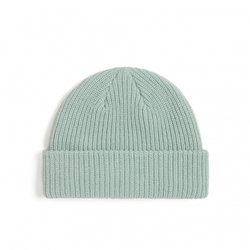 Core Basic Cuff Beanie Gray Olive