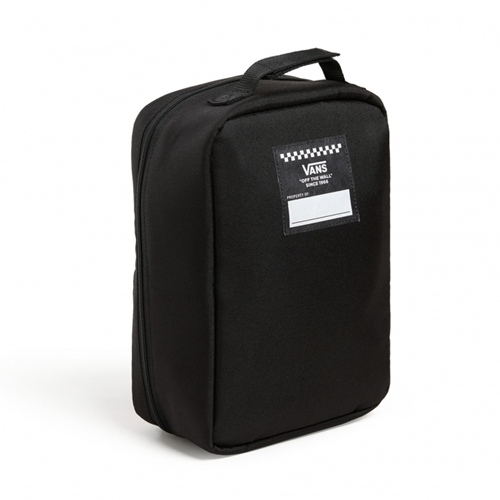 Old Skool Lunch Bag Black Flame