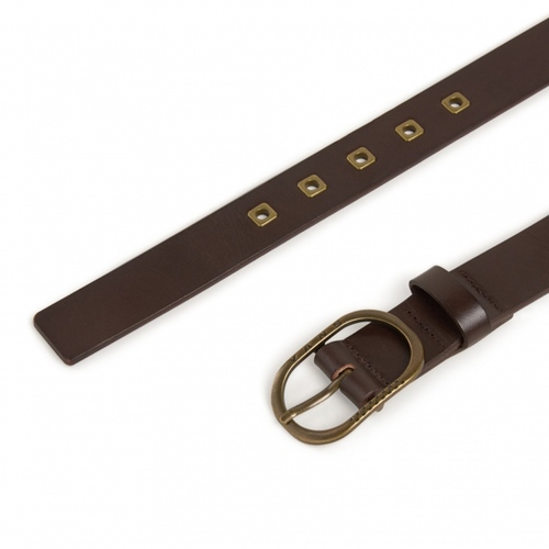 Determined Belt Coal Brown