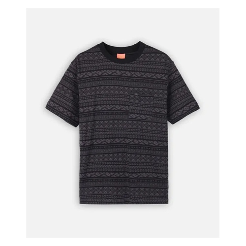Short Sleeve T-Shirt LINEUP Noir