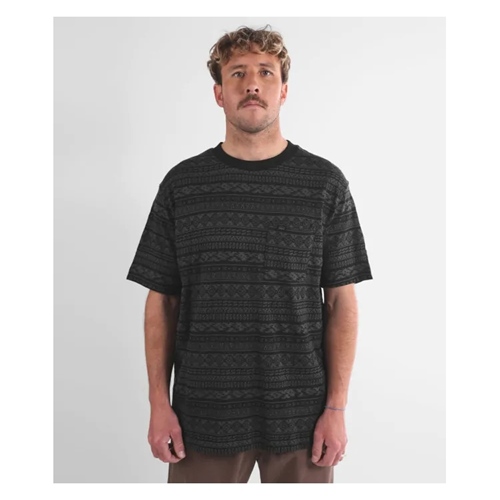 Short Sleeve T-Shirt LINEUP Noir