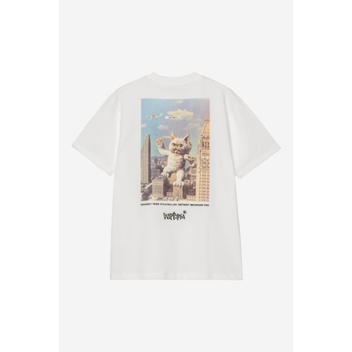 W S/S Wiptopia T-Shirt White