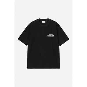 S/S Arcan T-Shirt Black Heavy Stone Wash