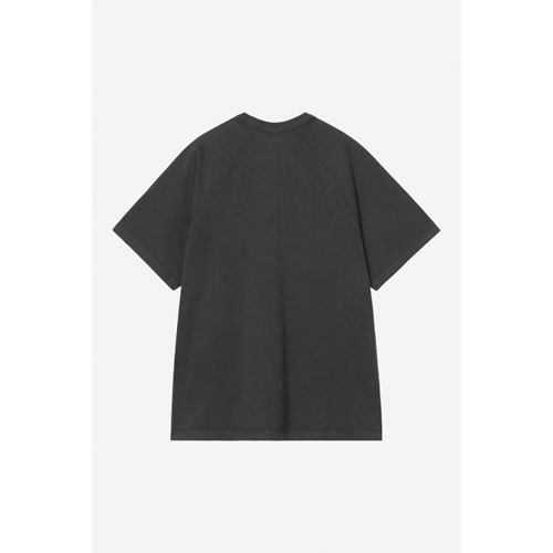 W S/S Hudson T-Shirt Black Chalk