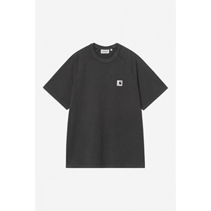 W S/S Hudson T-Shirt Black Chalk