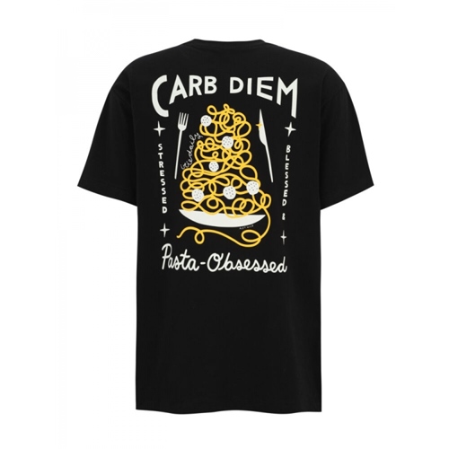 Pasta Obsessed T-Shirt Black