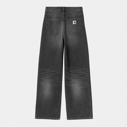 W Jane Pant Black Dark Used Wash