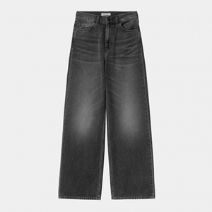 W Jane Pant Black Dark Used Wash