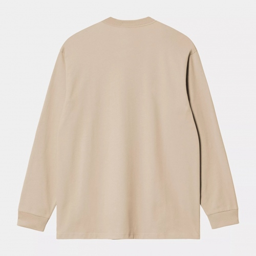 L/S Chase T-Shirt Fleur De Sel Gold