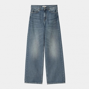 W Jane Pant Blue Dark Used Wash