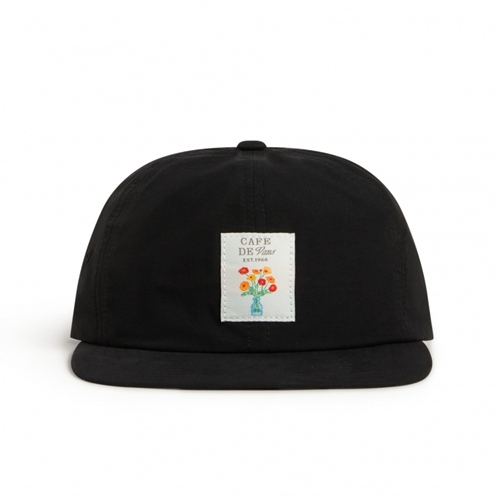 Cafe Vans Jockey Cap Black