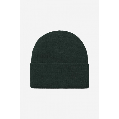 American Script Beanie Dark Fir