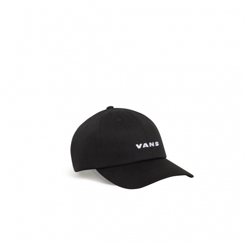 Check Side Curved Bill Jockey Black