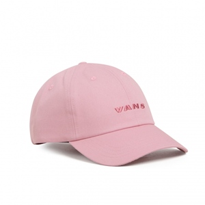 Check Side Curved Bill Jockey Pink