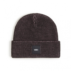 Vans Waffle Cuff Beanie Pink Dawn Black