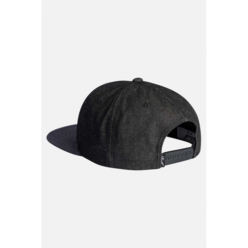Suede Cap Black Denim