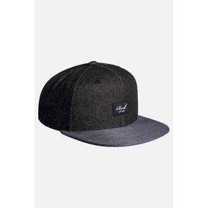 Suede Cap Black Denim