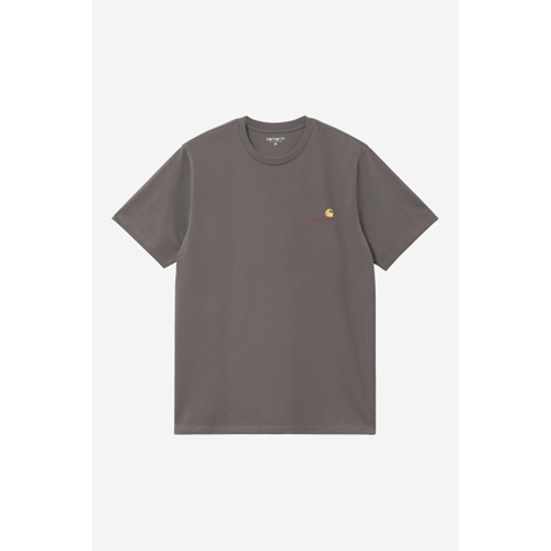 S/S American Script T-Shirt Porphyry