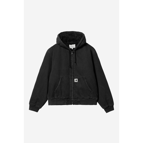 W OG Active Jacket Black stone washed