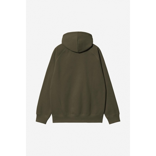 Hooded Chase Sweat Olive Gold