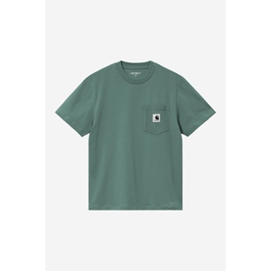 W S/S Pocket T-Shirt Silver Pine