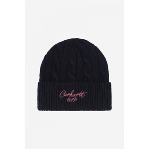 Signature Cable Beanie Deep Night