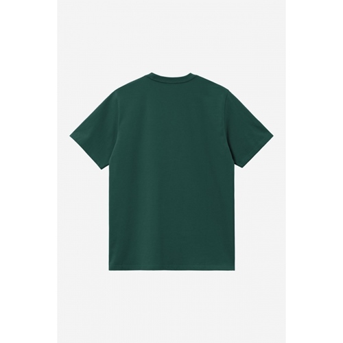 S/S American Script T-Shirt Dark Fir