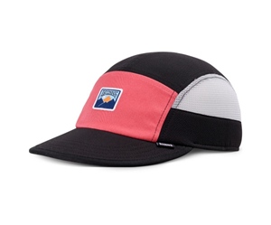 5 Panel Soft Flat Cap Seersoftmesh Black