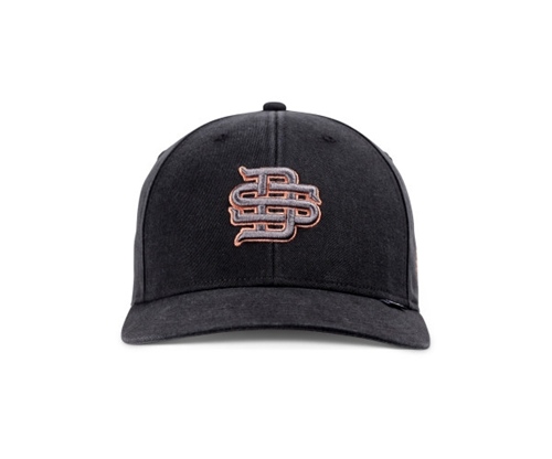 Pitching Cap Low Pro Washed Twill Black