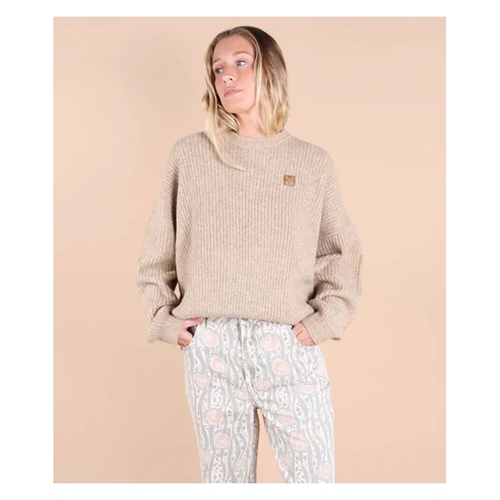 Ribbed Pullover Girls dune