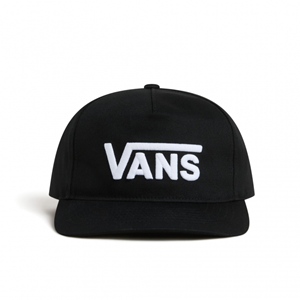 Drop V Logo Snapback Black