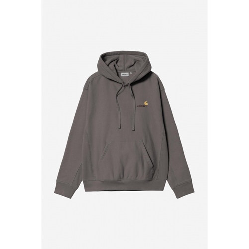 Hooded American Script Sweat Porphyry