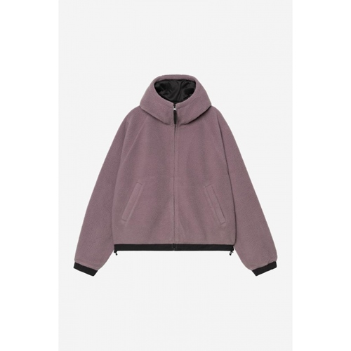 W Hooded Helix Fleece Jacket Phlox Porph