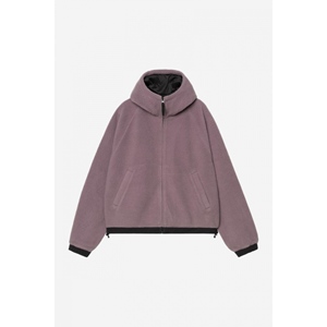 W Hooded Helix Fleece Jacket Phlox Porph