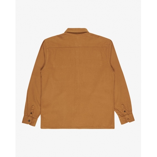Del Mar Flannelhemd Tobacco