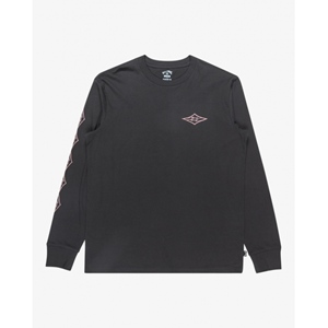 Crayon Wave Longsleeve Washed Black