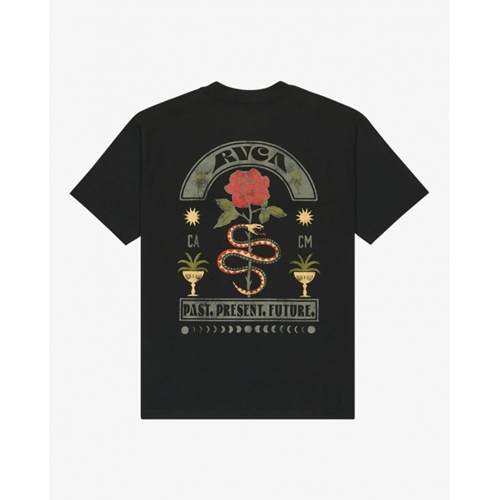 Roses Poster SS T-Shirt Black