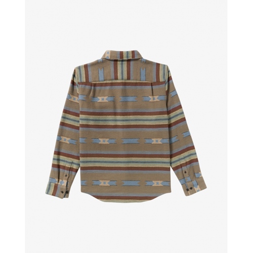 Dayshift Blank Flannelhemd Mushroom