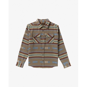 Dayshift Blank Flannelhemd Mushroom