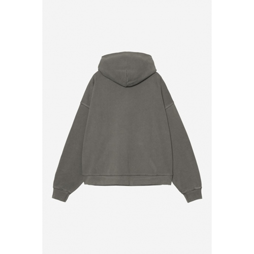 W Hooded Benton Sweat Graphite Garment D