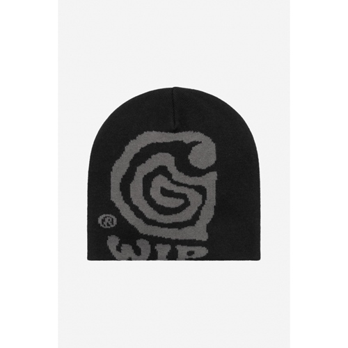 Helix Beanie Black Porphyry