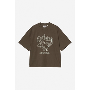S/S Hackwork T-Shirt cypress heavy stone